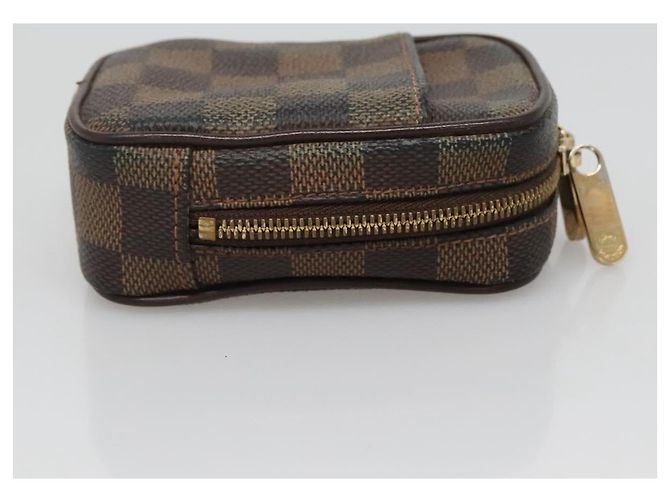 LOUIS VUITTON Pochette Okapi PM Damier Ebene N61738 LV Auth 132788 - vista 4