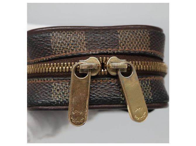 LOUIS VUITTON Pochette Okapi PM Damier Ebene N61738 LV Auth 132788 - vista 8
