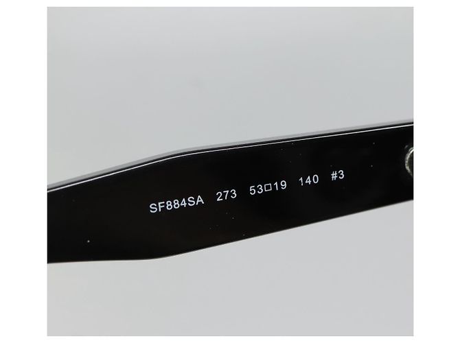 Gafas de sol Salvatore Ferragamo de plástico marrón Auth BA4244 Castaño - vista 10