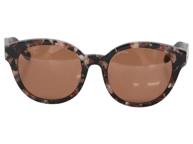 Gafas de sol Salvatore Ferragamo de plástico marrón Auth BA4244 Castaño - vista 2