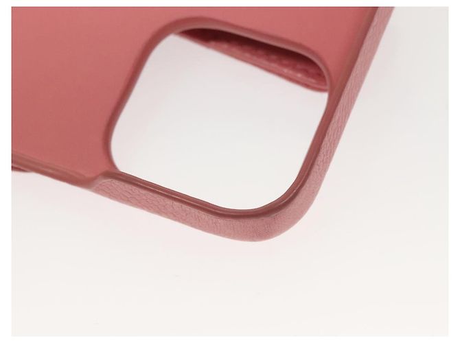 Camera CHANEL Matelasse Chain iPhone Case Lamb Skin Pink CC Auth PP819 - view 17