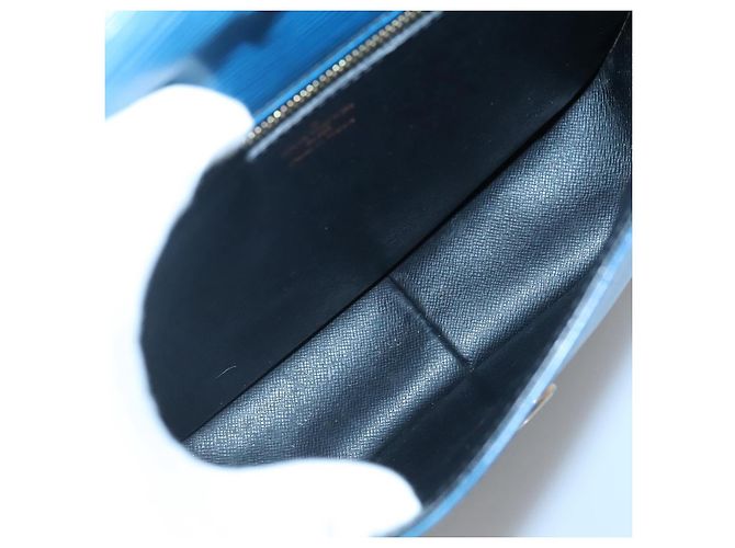 LOUIS VUITTON Borsa a Spalla Epi Saint Cloud GM Blu Toledo M52195 LV Auth BA4032 - vista 10