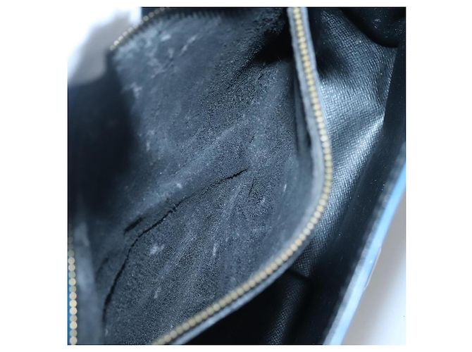 LOUIS VUITTON Borsa a Spalla Epi Saint Cloud GM Blu Toledo M52195 LV Auth BA4032 - vista 11