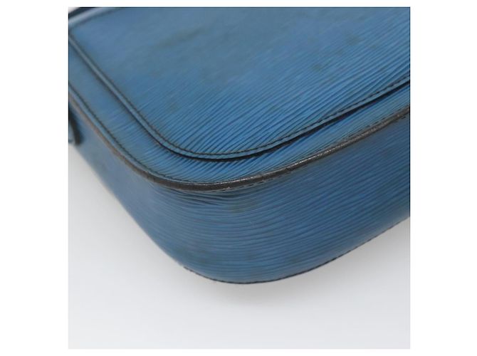 LOUIS VUITTON Borsa a Spalla Epi Saint Cloud GM Blu Toledo M52195 LV Auth BA4032 - vista 17