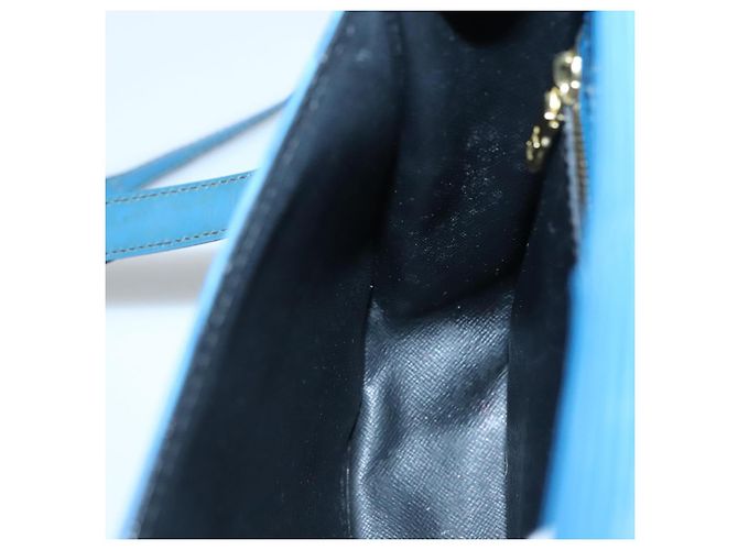 LOUIS VUITTON Borsa a Spalla Epi Saint Cloud GM Blu Toledo M52195 LV Auth BA4032 - vista 23