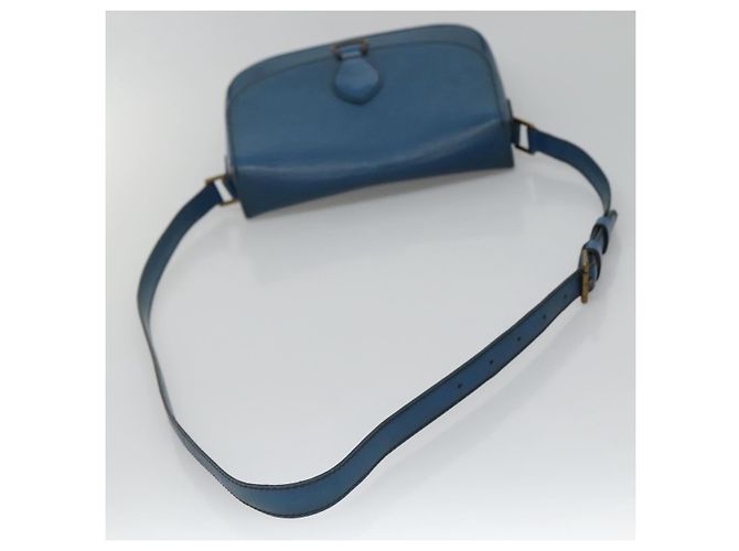 LOUIS VUITTON Borsa a Spalla Epi Saint Cloud GM Blu Toledo M52195 LV Auth BA4032 - vista 6