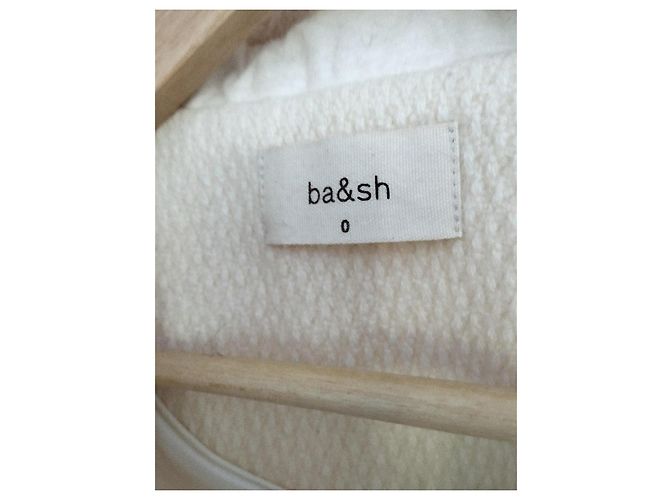 Ba&sh Short Wool Peacoat Size XS/S Eggshell - view 7