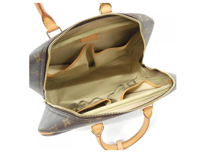 Borsa a mano Bowling Vanity Monogram Louis Vuitton Marrone - vista 8