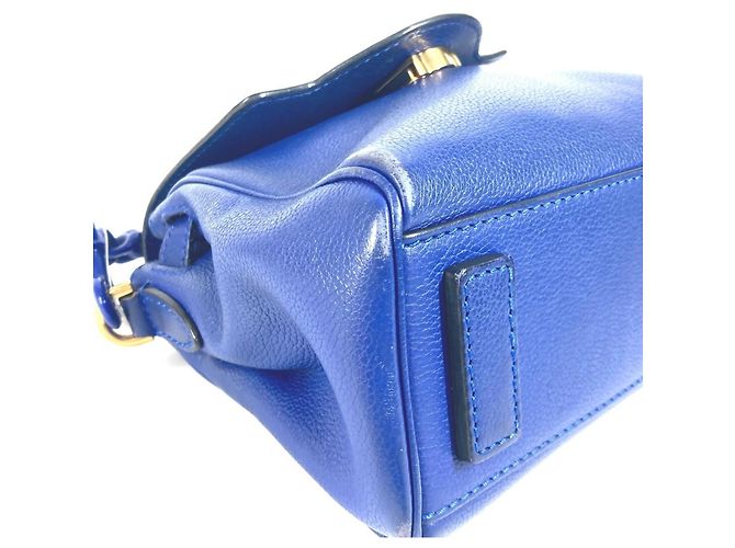 Borsa a spalla a catena reversibile con logo Medusa di Versace Blu - vista 7
