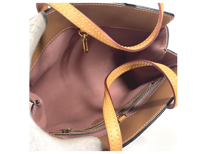 Louis Vuitton Monogram Vernis Catalina BB Handtasche Pink Beige - Ansicht 11