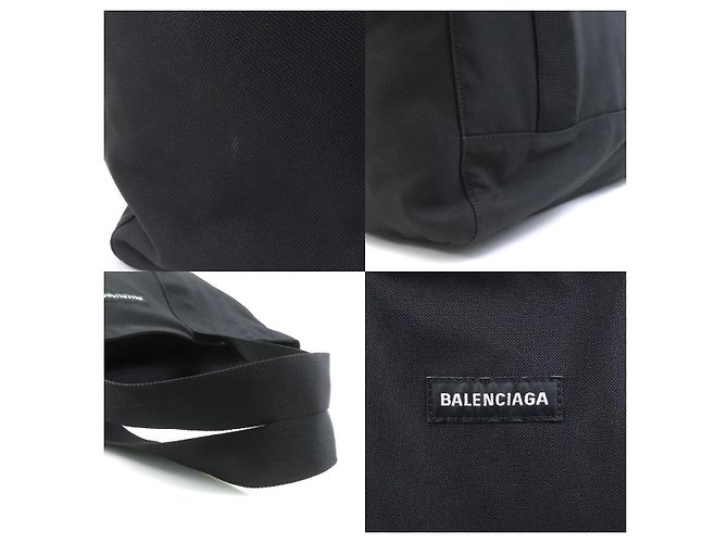 Borsa a Spalla in Nylon Balenciaga Nero - vista 4