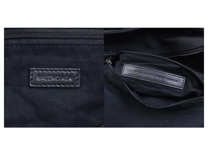 Borsa a Spalla in Nylon Balenciaga Nero - vista 5