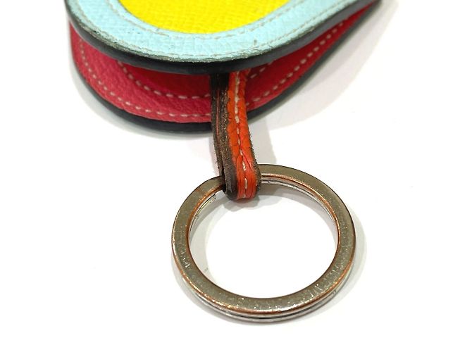 Ring Portachiavi charm Camaieu Horse di Hermès Blu D'oro - vista 11