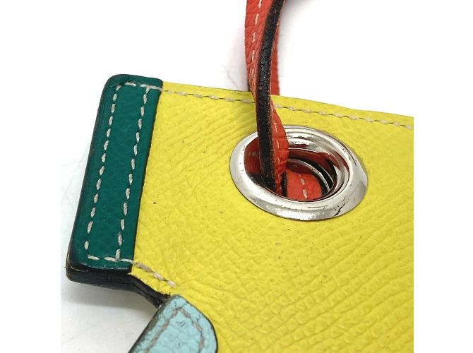 Ring Portachiavi charm Camaieu Horse di Hermès Blu D'oro - vista 7