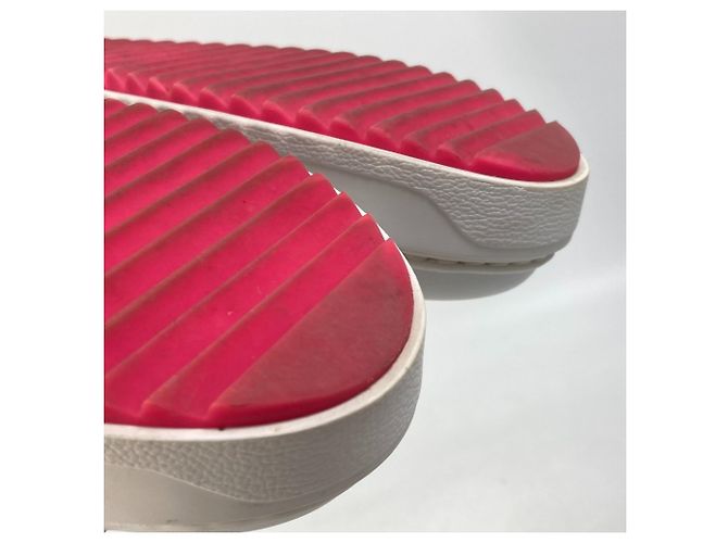 Sneakers con lacci Time Out di Louis Vuitton Rosa Bianco - vista 14