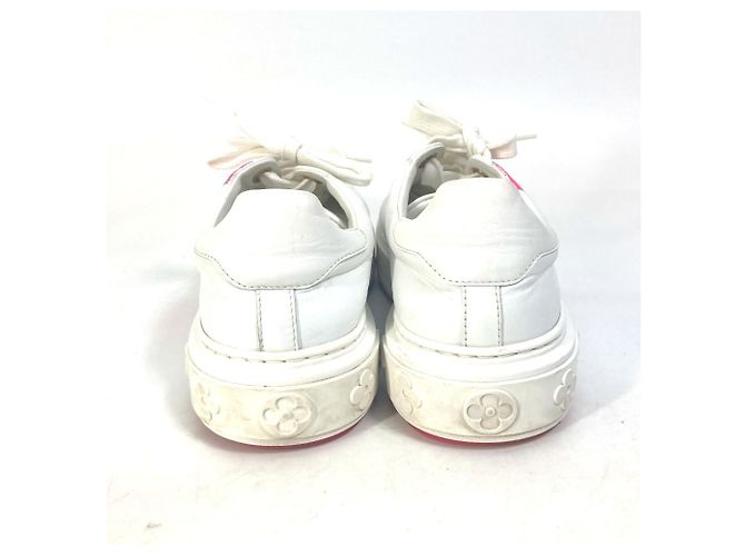 Sneakers con lacci Time Out di Louis Vuitton Rosa Bianco - vista 3