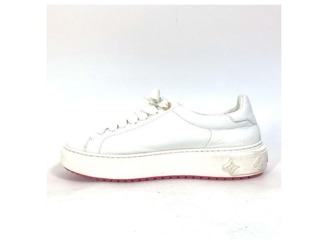 Sneakers con lacci Time Out di Louis Vuitton Rosa Bianco - vista 6