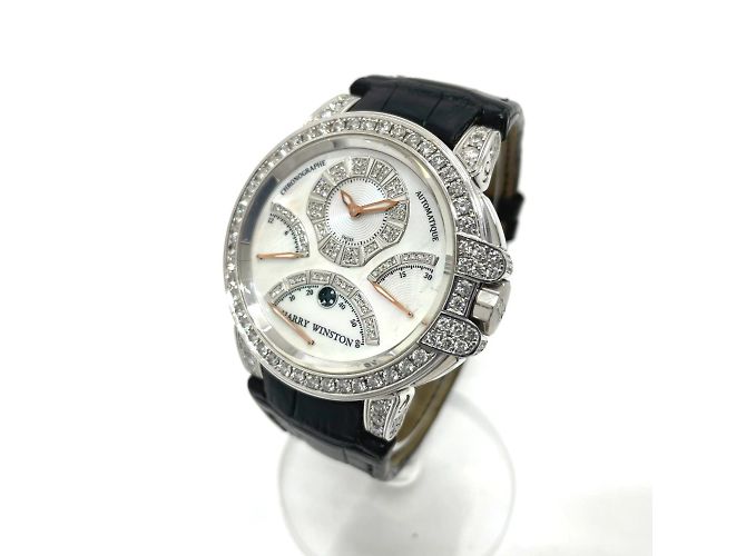 Orologio automatico Harry Winston Ocean Chrono Triple Retrogrado - vista 3
