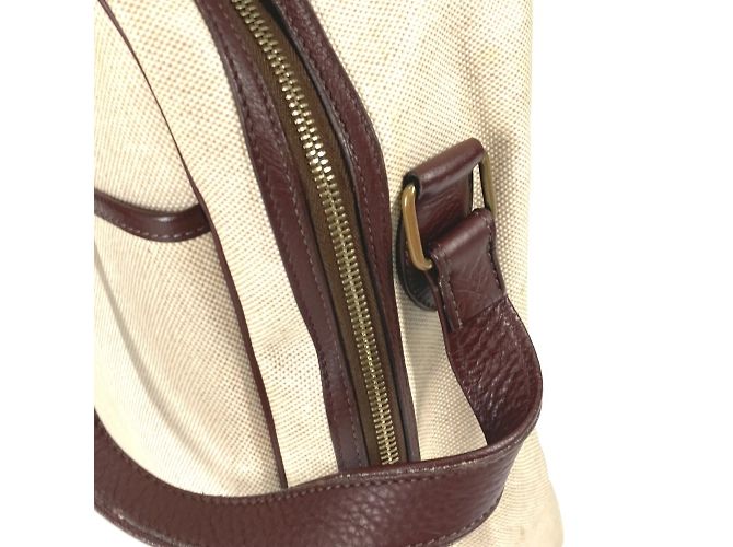 Borsa a tracolla Victoria Square di Hermès Marrone Beige - vista 2