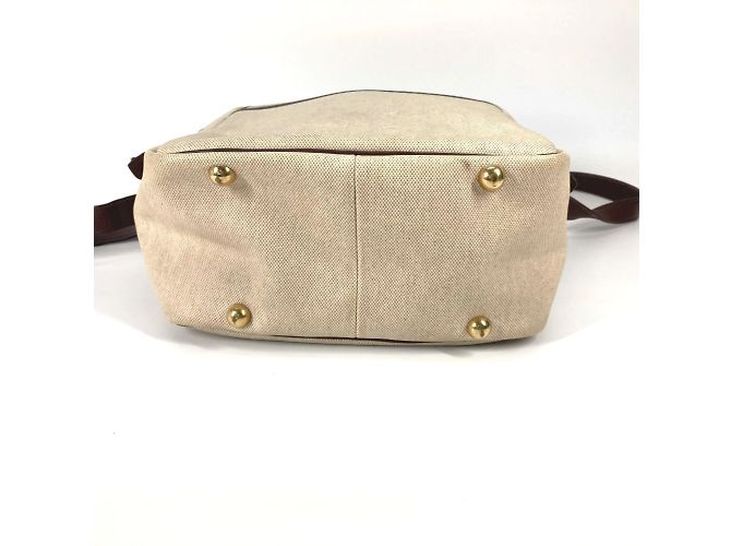 Borsa a tracolla Victoria Square di Hermès Marrone Beige - vista 5