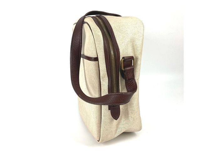 Borsa a tracolla Victoria Square di Hermès Marrone Beige - vista 8