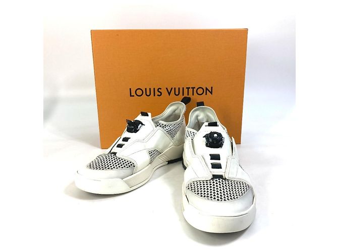 Sneakers Fuel Power Louis Vuitton Nero Bianco - vista 18