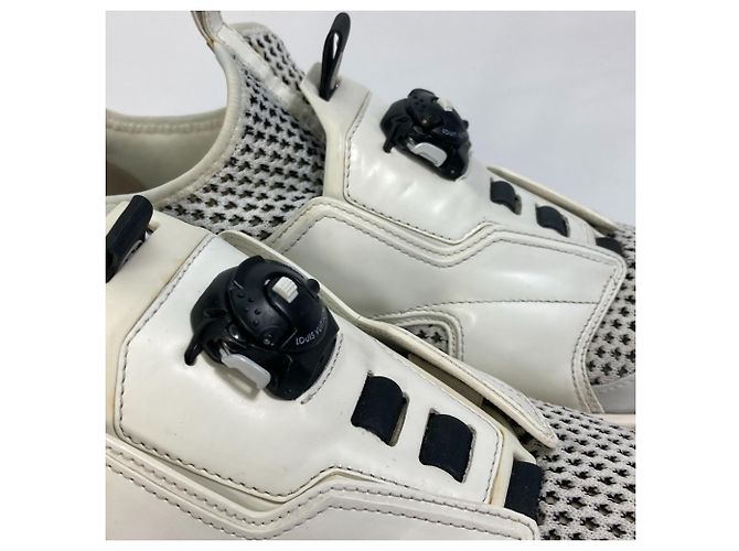 Sneakers Fuel Power Louis Vuitton Nero Bianco - vista 8