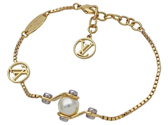Bracciale Perla Speedy Louis Vuitton D'oro - vista 3