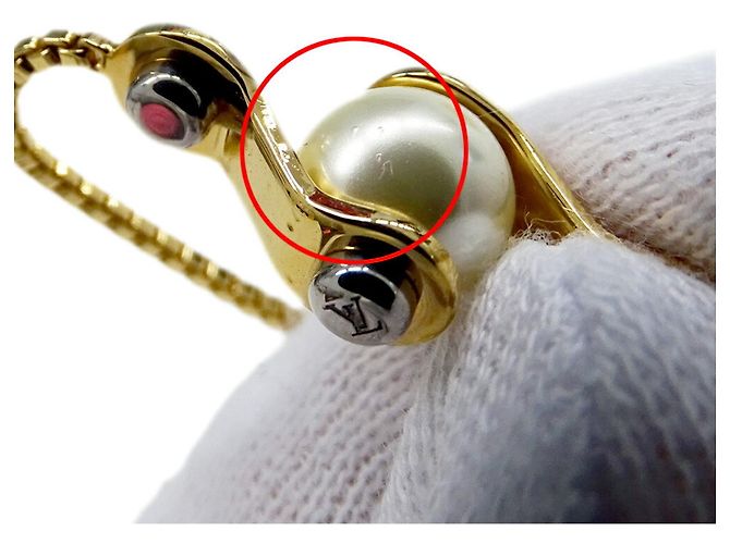 Bracciale Perla Speedy Louis Vuitton D'oro - vista 8