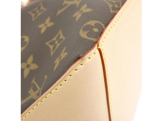 Borsa a Spalla Monogram Mezzo Louis Vuitton Marrone - vista 3