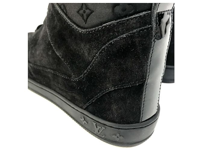 Sneakers alte Monogram Louis Vuitton Nero - vista 10