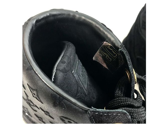 Sneakers alte Monogram Louis Vuitton Nero - vista 12