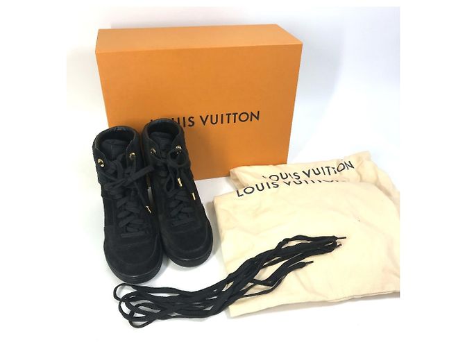 Sneakers alte Monogram Louis Vuitton Nero - vista 15