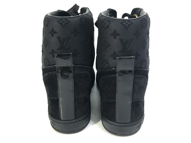 Sneakers alte Monogram Louis Vuitton Nero - vista 5