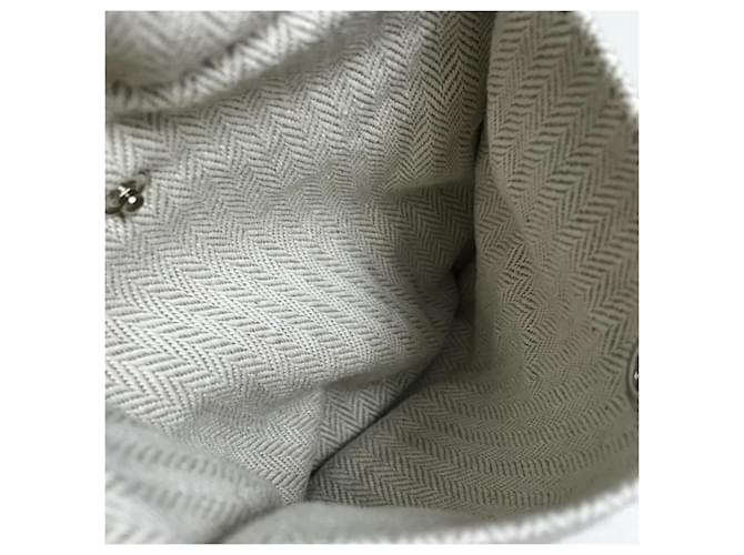 Borsa/Pochette Multiuso Hermès Fourbee 25 Beige - vista 8