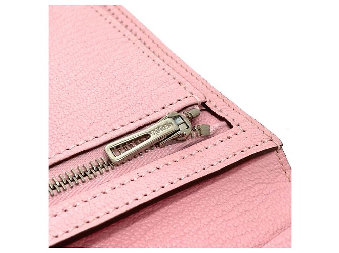 Hermès Cartera Larga Soufflet Bearn Hermes Rosa - vista 8