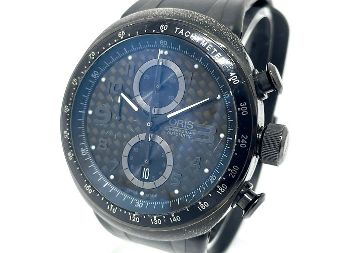 Oris 7611 Chronograph TT3 Automatic Watch Black - view 2