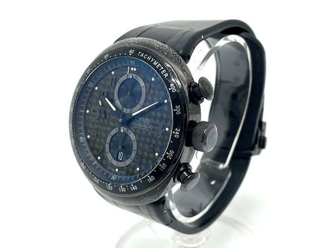 Oris 7611 Chronograph TT3 Automatic Watch Black - view 3