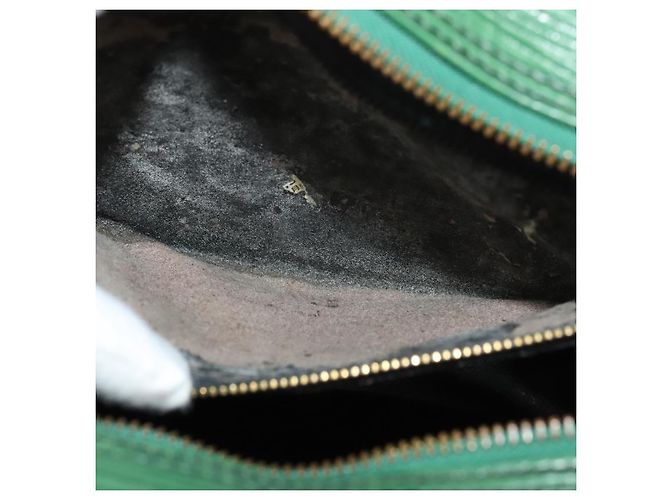 LOUIS VUITTON Borsa a Spalla Epi Jeune Fille MM Verde M52154 LV Auth yk18866 - vista 10
