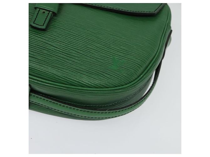 LOUIS VUITTON Borsa a Spalla Epi Jeune Fille MM Verde M52154 LV Auth yk18866 - vista 16