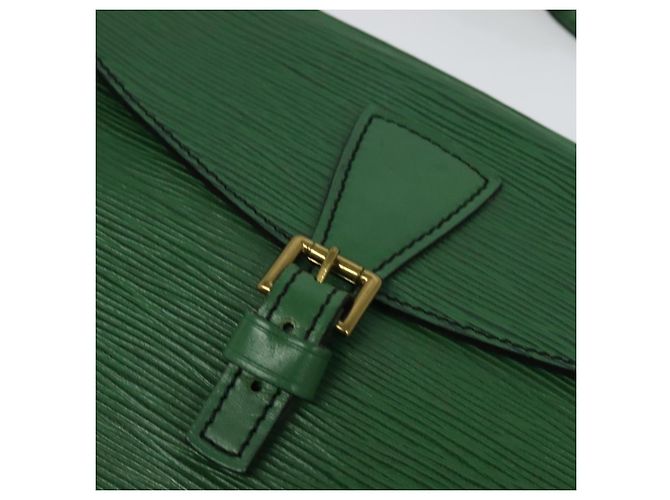 LOUIS VUITTON Borsa a Spalla Epi Jeune Fille MM Verde M52154 LV Auth yk18866 - vista 19