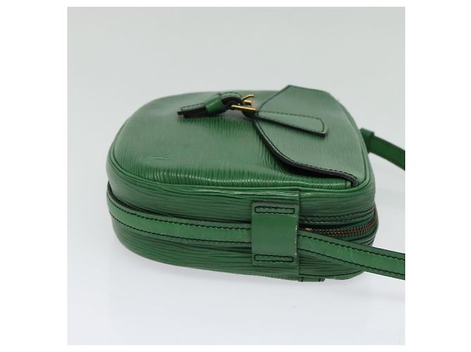 LOUIS VUITTON Borsa a Spalla Epi Jeune Fille MM Verde M52154 LV Auth yk18866 - vista 4