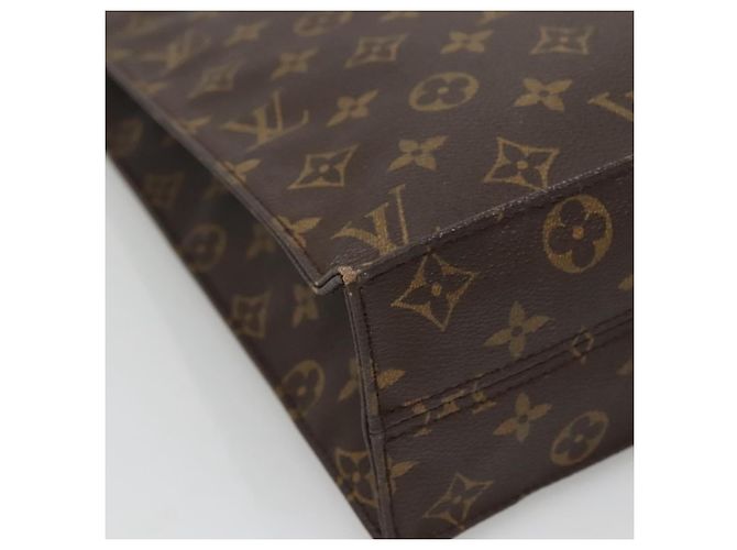 LOUIS VUITTON Borsa Sac Plat Monogram M51140 LV Auth 135410 Monogramma - vista 14