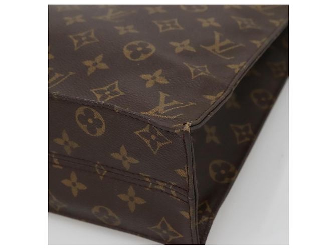 LOUIS VUITTON Borsa Sac Plat Monogram M51140 LV Auth 135410 Monogramma - vista 15