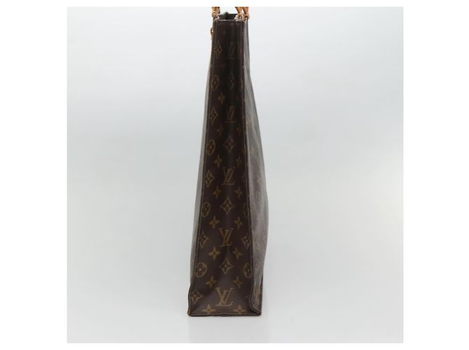 LOUIS VUITTON Borsa Sac Plat Monogram M51140 LV Auth 135410 Monogramma - vista 4