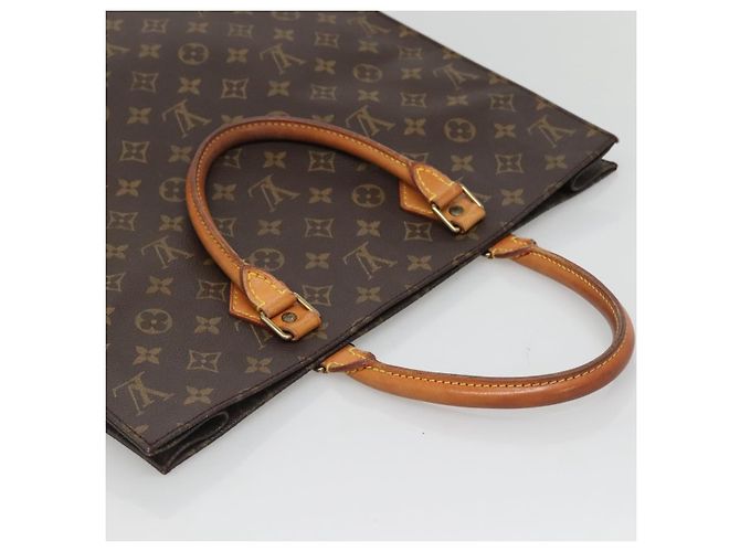 LOUIS VUITTON Borsa Sac Plat Monogram M51140 LV Auth 135410 Monogramma - vista 6