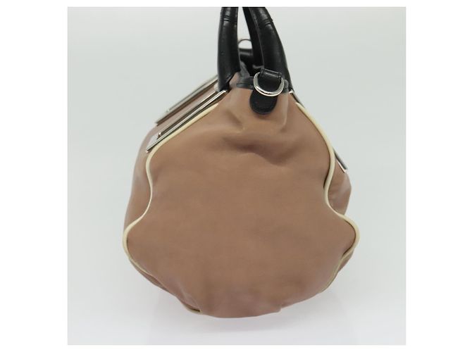 Chloé Borsa a mano Chloe Etel in pelle 2 in 1 rosa argento Auth BA4166 - vista 4