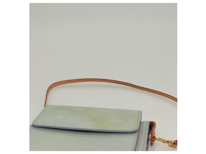 LOUIS VUITTON Pouch Motto Monogram Vernis Lavande M91224 LV Auth 134548 - Ansicht 14