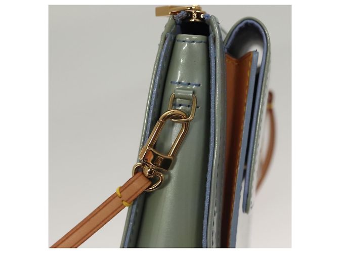 LOUIS VUITTON Pouch Motto Monogram Vernis Lavande M91224 LV Auth 134548 - Ansicht 18