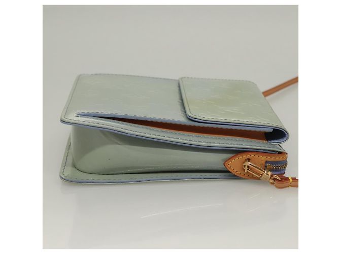 LOUIS VUITTON Pouch Motto Monogram Vernis Lavande M91224 LV Auth 134548 - Ansicht 3